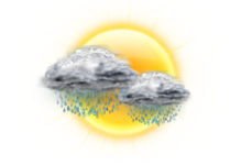Predpoveď: Increasing clouds with little temperature change. Predpoveď: Increasing clouds with little temperature change.