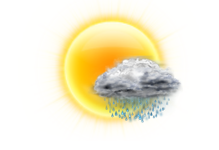 Predpoveď: Fine, possible showers Predpoveď: Fine, possible showers